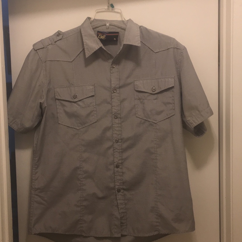 Collared button down shirt